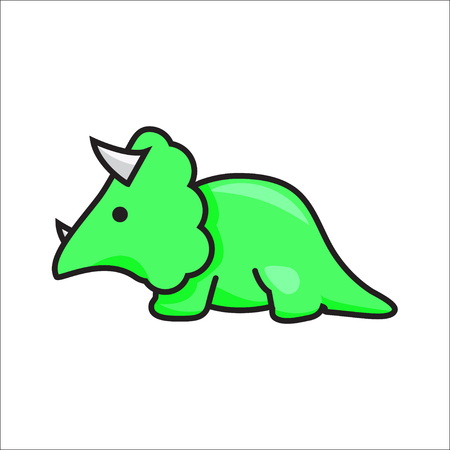 dinosaur vectorのイラスト素材