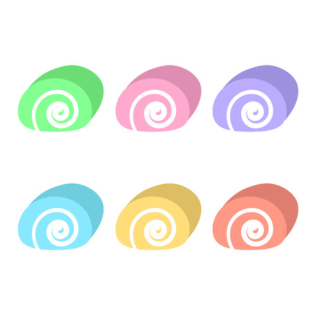 jam rollのイラスト素材