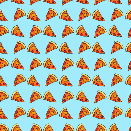 Pizzaのイラスト素材