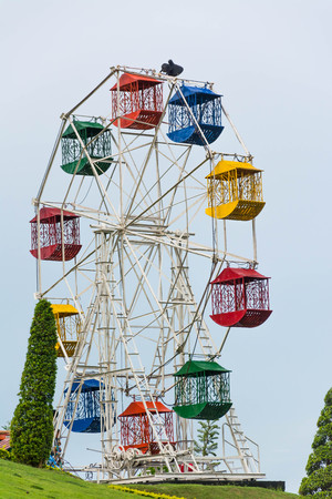Ferris wheelの写真素材