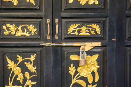 old door china styleの写真素材