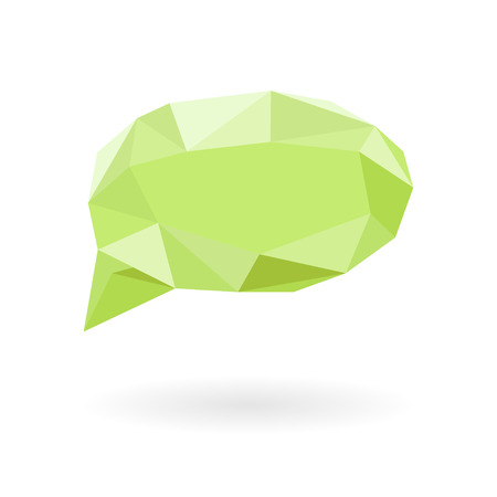 callout  low poly sphere designのイラスト素材