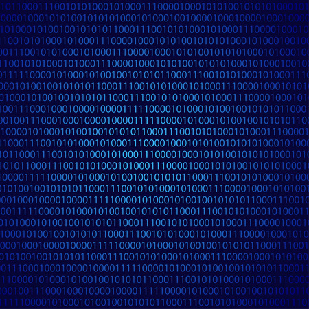 Abstract binary code background , Vector