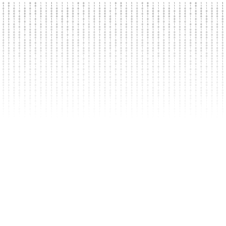 Abstract binary code background , Vectorのイラスト素材