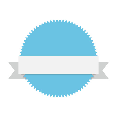 blank emblem labelのイラスト素材