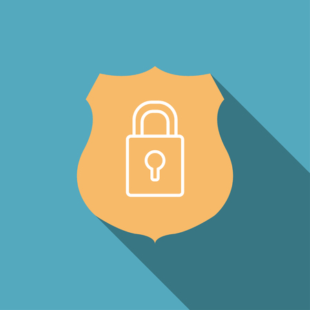 lock symbol   security icon , vectorのイラスト素材