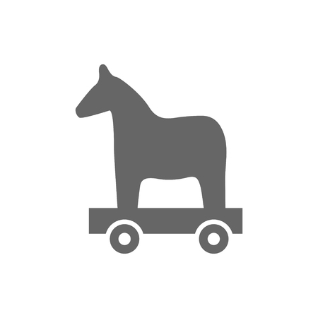Trojan horse vector ,  wood horseのイラスト素材