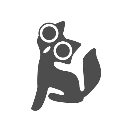 cat  vector , logo graphic designのイラスト素材