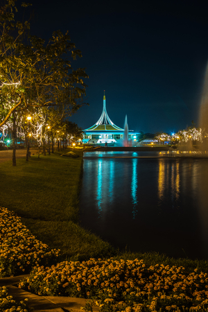 Suan Luang Rama IX public park (Bangkok, Thailand)  .のeditorial素材