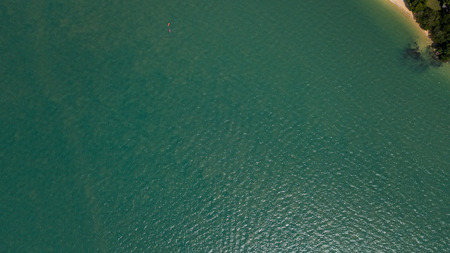 aerial view landscape of water  Seaの写真素材