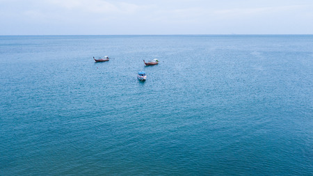 aerial view landscape of water  Seaの写真素材