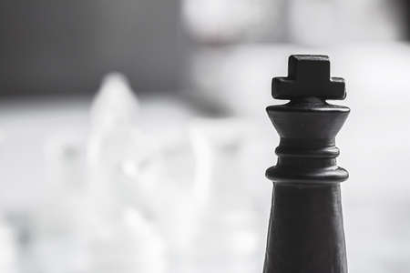 chess figure Chess pieces Symbol of competitionの写真素材