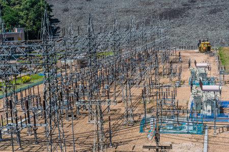 small hydro power plantの写真素材