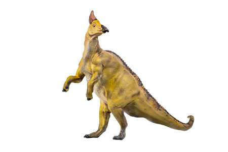 dinosaur , Olorotitan  isolated backgroundの写真素材