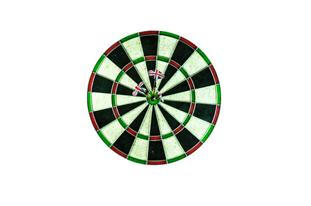 Darts board use for  darts sportの写真素材