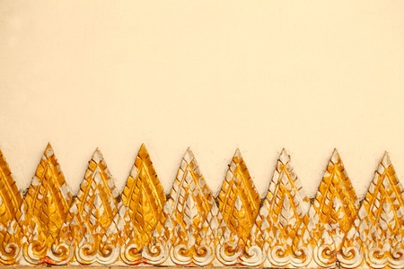 Traditional Thai Stucco Design and Decorationの写真素材