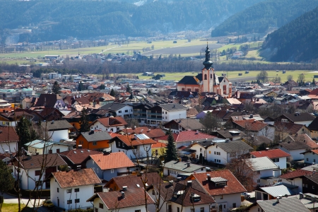 Zirl, market town in the district of innsbruck land, Austria