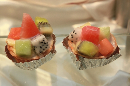 Two Fruit pies Very mouthwatering の写真素材