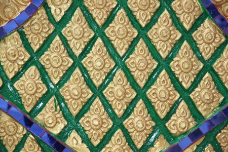 Thai art Pattern form Thailand の写真素材