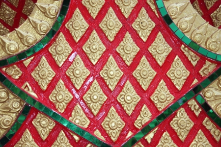 Thai art Pattern form Thailand の写真素材