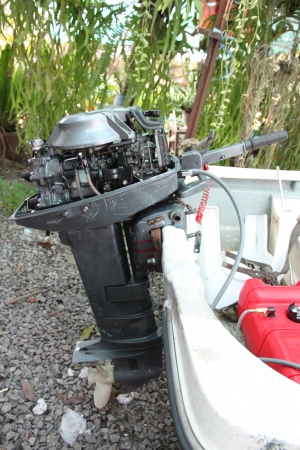 Outboard enginesの写真素材