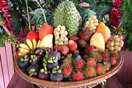 Mixed Fruits of Domestic in Thailand.の写真素材
