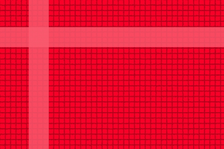 The Picture Red background in a box style concatenating 