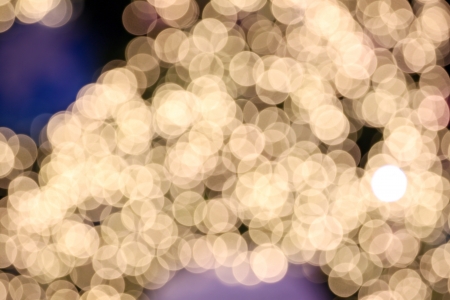 Abstract golden bokeh .の写真素材