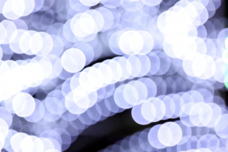 White lights blurry bokeh abstract .の写真素材