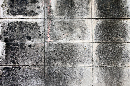 Old cement wall texture and have stains dirty.の写真素材