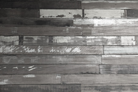 Old wood background of black and white color.の写真素材