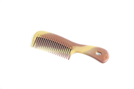 hairbrush isolated on white background.