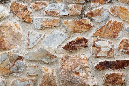stone wall that looked old for background.の写真素材