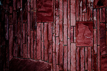 dark color stone of walls for the background.