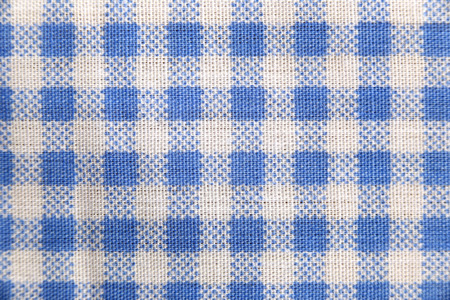 Texture blue fabric of scots pattern for the background.