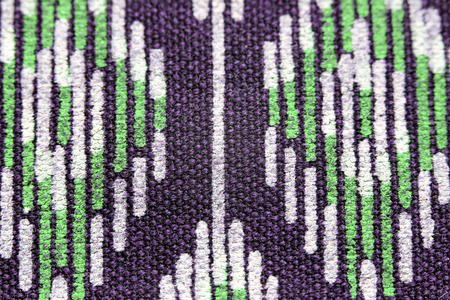 Pattern on linen fabric for the design background.