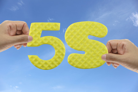 Hand arrange alphabet of acronym 5s in system organizations activities management.の写真素材