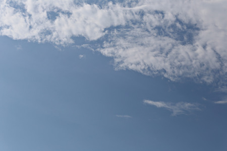 Cloud on blue sky in the daytime of Bright weather for design nature background.