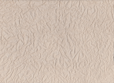 surface of brown paper tissue and crumpled on rumpled texture for the design background.の写真素材