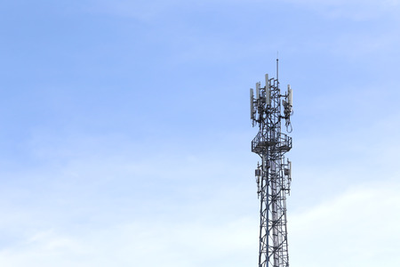 Antenna for Telephone communications in bright sky day time and have equipment connection tool of...