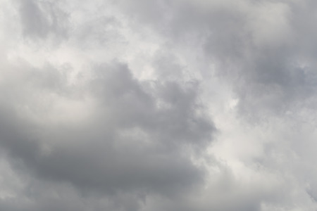 Overcast sky of rain clouds forming in the sky in concept of climate,Poor weather in the daytime.の写真素材