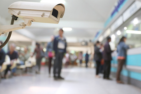 CCTV camera digital video recorder in hospital for Security of place.
