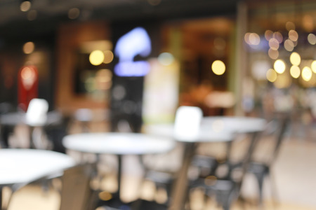 Abstract blur background of Restaurants cafe for design backdrop to Presentation or business promotion.の写真素材