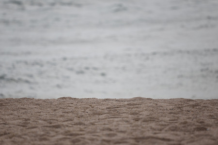 Beaches and tropical seas in thailand,Lighting in the middle of the picture.