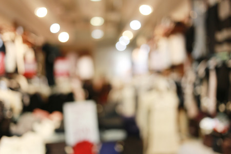 Blurred shopping mall or indistinct department store for the design background.の写真素材