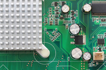computer motherboard of details for design Technology background in your work.