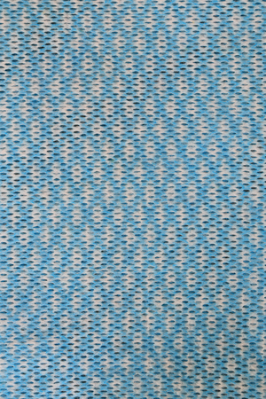 Texture of blue dirty fabric background for design surface backdrop.