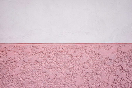 Pink wall surface background with smooth and rough for design in your work backdrop concept.の写真素材