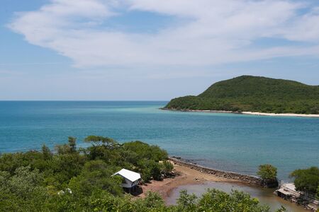 Samaesarn Island view of Popular tourist attractions in Chonburi Province, Thailand.の写真素材