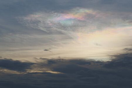 Sky and clouds after sunset,Sky view for natural landscape design.の写真素材